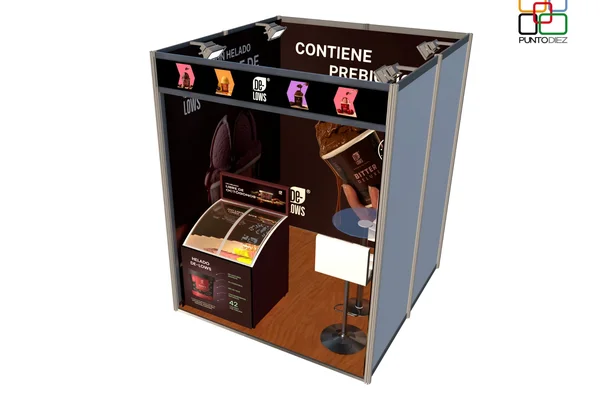 Puntodiez MDF Stand 17